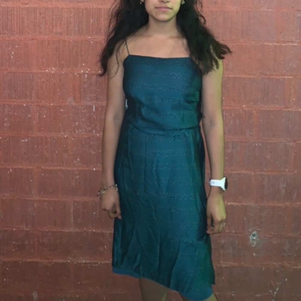 Ann Taylor green dress